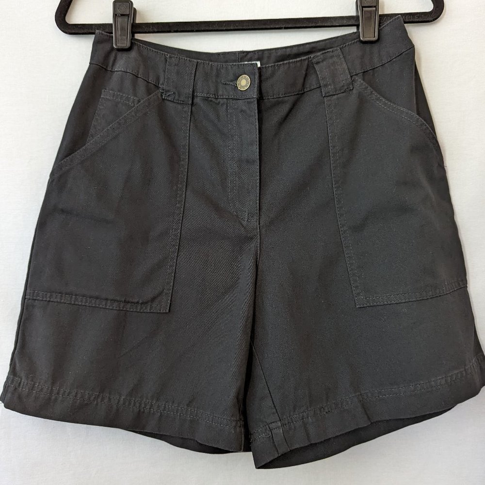 Charter Club Katherine Fit Black Shorts Size 8